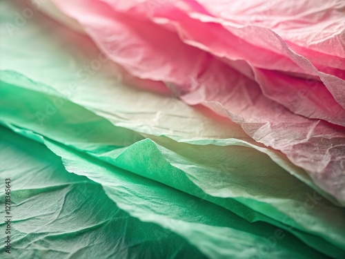 Wallpaper Mural Elegant Pink and Green Paper Texture Background - Soft Pastel Shades for Design Torontodigital.ca
