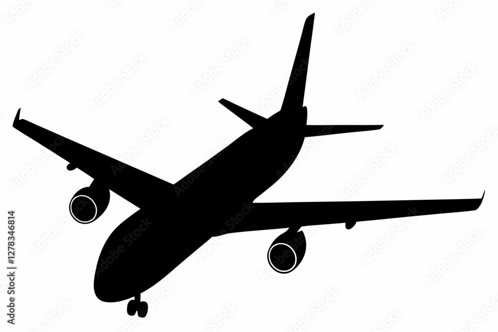 Airplane icon, plane logo line icons in black isolated on white background, fly symbol. Air sign, flight concept travel or airport illustration. Airplane icon, plane logo line icons in black isolated on white background, fly symbol. Air sign, flight concept travel or airport illustration.
