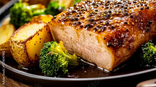 Roasted chiken with Potatoes and Broccoli: A Culinary Masterpiece