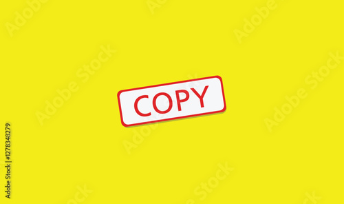 Copy text icon design vector