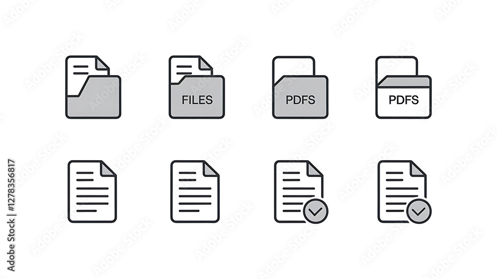 document and writing icon toolkit illustration
document and writing icon toolkit illustration