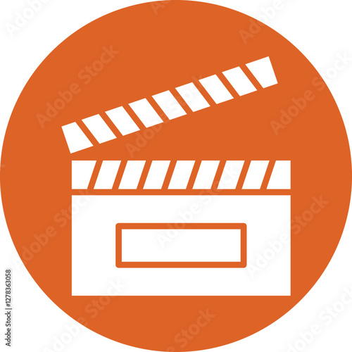 Editing Software glyph circle icon