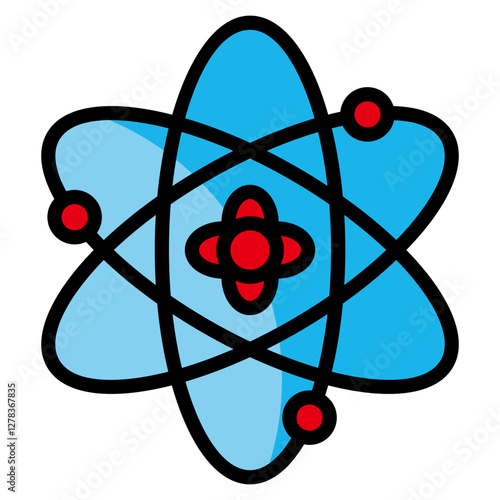 Atom  Icon Element For Design