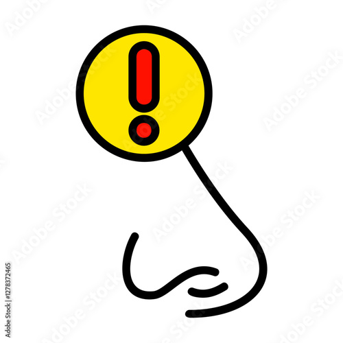 Difficulty Breathing Icon