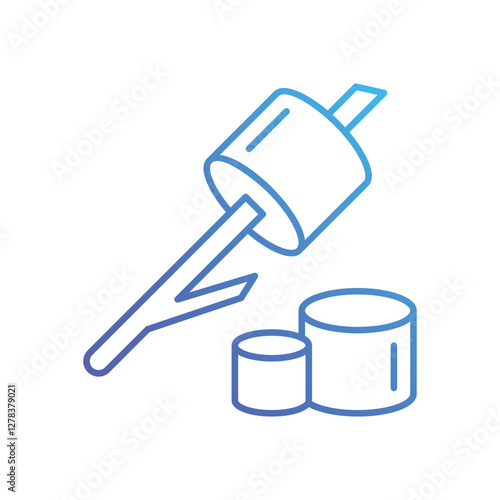 Marshmallows Vector icon