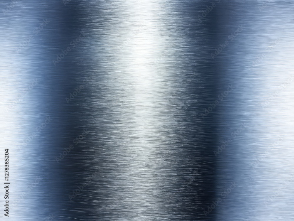 Polished metal surface reflecting light creating gradient effect Polished metal surface reflecting light creating gradient effect