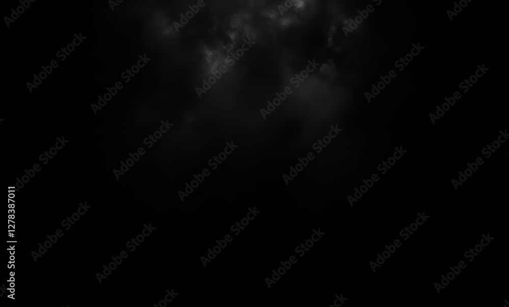 Mysterious dark clouds in the night sky Mysterious dark clouds in the night sky