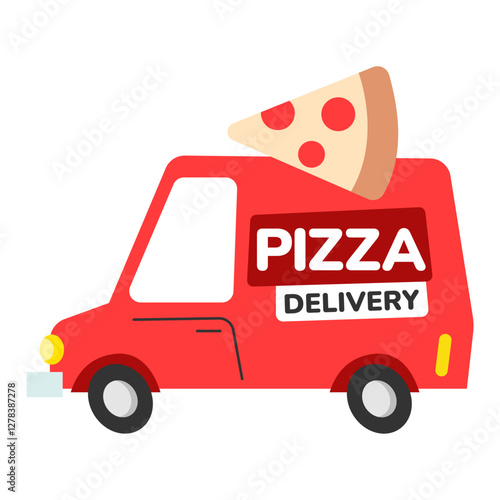 Pizza Delivery Van