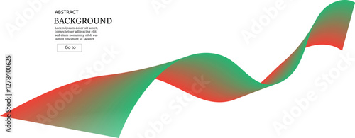 Green red gradient technology digital speed connect background,abstract cyber nano information communication, innovation future tech data internet network connection, big data illustration line