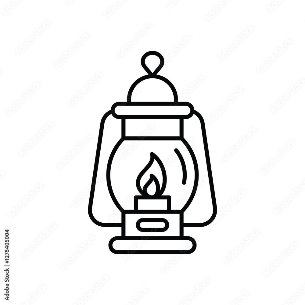 Lantern Vector icon