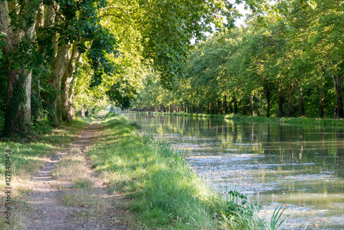 France, Tarn et Garonne, Moissac, Pont Canal du Cacor