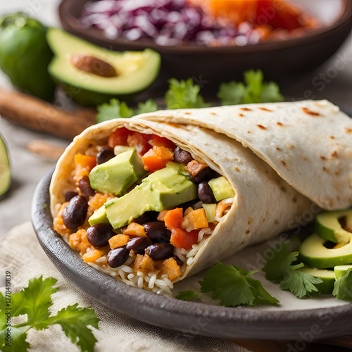 nachos with guacamole