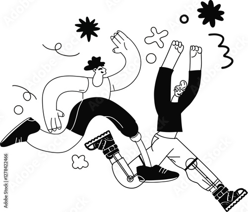 Illustration for children orthopaedic