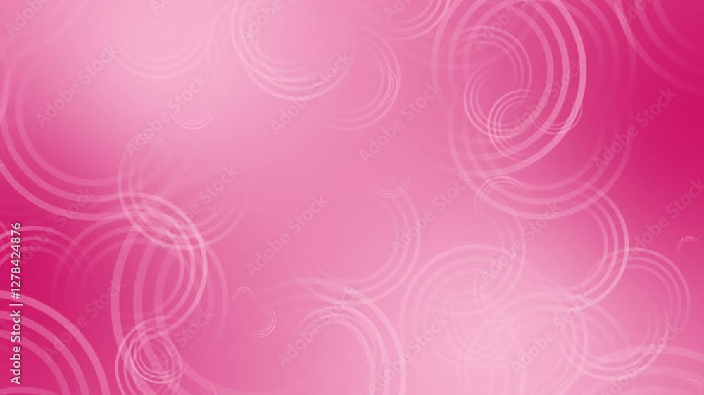 Magenta red color multiple ring shapes moving upwards gradient design geometrical background Magenta red color multiple ring shapes moving upwards gradient design geometrical background