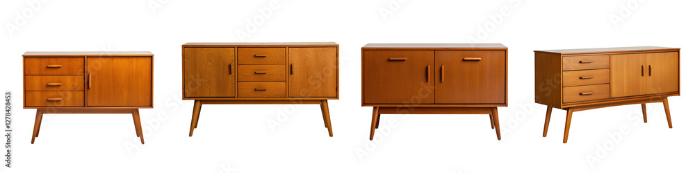 Collection of Elegant Midcentury Inspired Wooden Sideboards Consoles and Credenzas Showcasing Minimalist and Functional Storage Solutions for Modern Home and Office Interiors Collection of Elegant Midcentury Inspired Wooden Sideboards Consoles and Credenzas Showcasing Minimalist and Functional Storage Solutions for Modern Home and Office Interiors