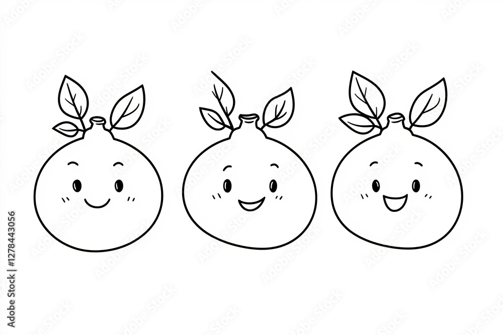 Baby pomegranate with tiny seeds, smiling joyfully. Baby pomegranate with tiny seeds, smiling joyfully.