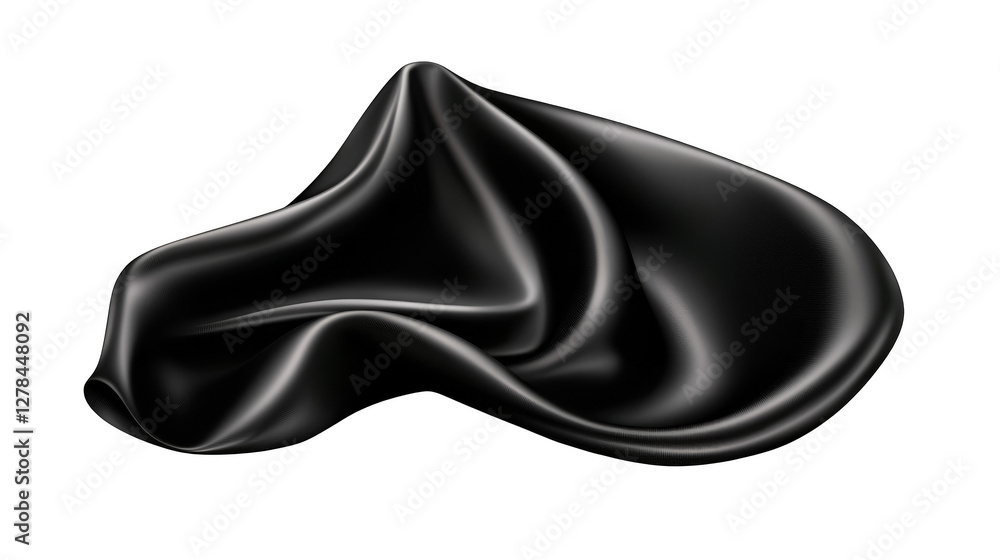 Mesmerizing flow of dark liquid, abstract black fluid art and design background Mesmerizing flow of dark liquid, abstract black fluid art and design background