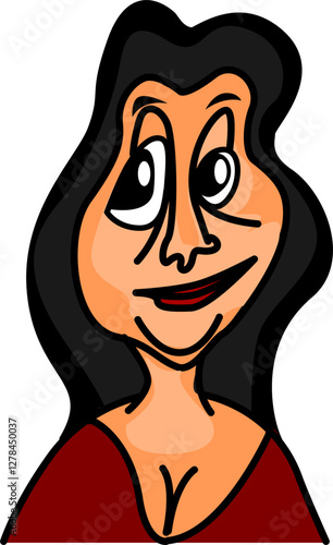 Ilustración de una mujer