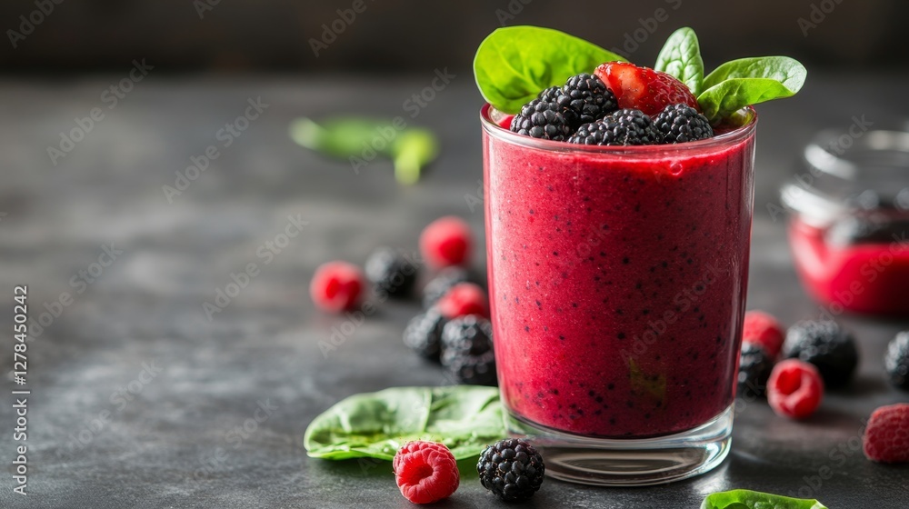 Smooth and Modern Detox Smoothie with Vibrant Ingredients Smooth and Modern Detox Smoothie with Vibrant Ingredients
