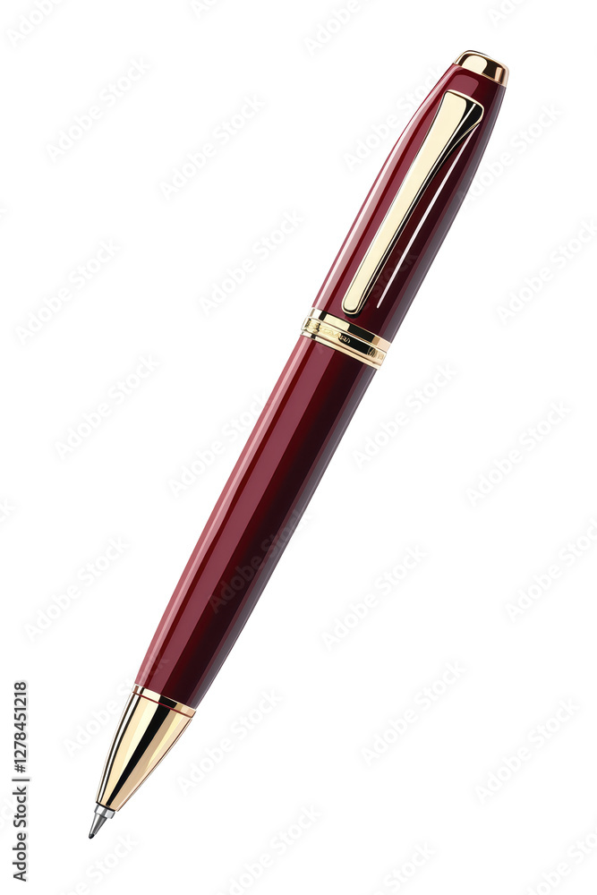 Isolated Red Pen Isolated Red Pen