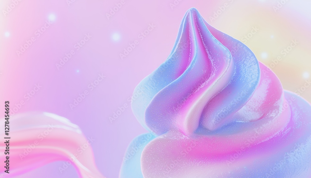 A close-up of strawberry and blueberry swirled ice cream, set against a soft lavender background with subtle bokeh. A close-up of strawberry and blueberry swirled ice cream, set against a soft lavender background with subtle bokeh.