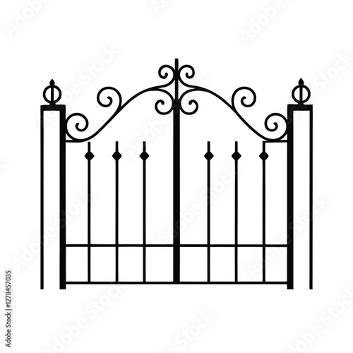 wrought iron gates