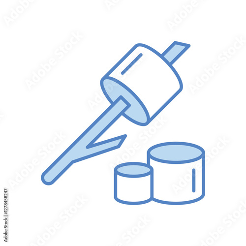Marshmallows Vector icon