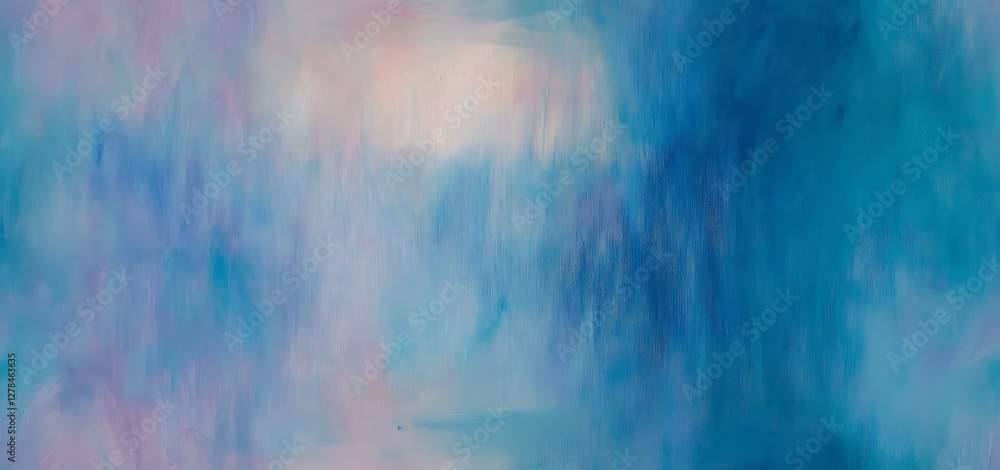 Fototapeta premium Abstract blue and teal fluid shapes marble texture seamless pattern background