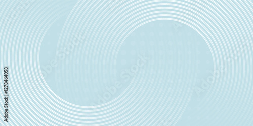 Modern abstract background. Glossy white gradient circle lines. Minimal geometric pattern. Simple graphic elements. Futuristic concept. Suitable for cover, poster, banner, brochure, eps10.