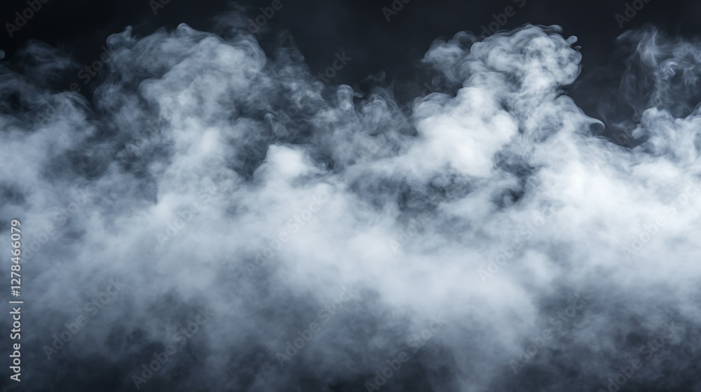 Abstract smoke plume on dark background. Possible use Stock photo for graphic design Abstract smoke plume on dark background. Possible use Stock photo for graphic design