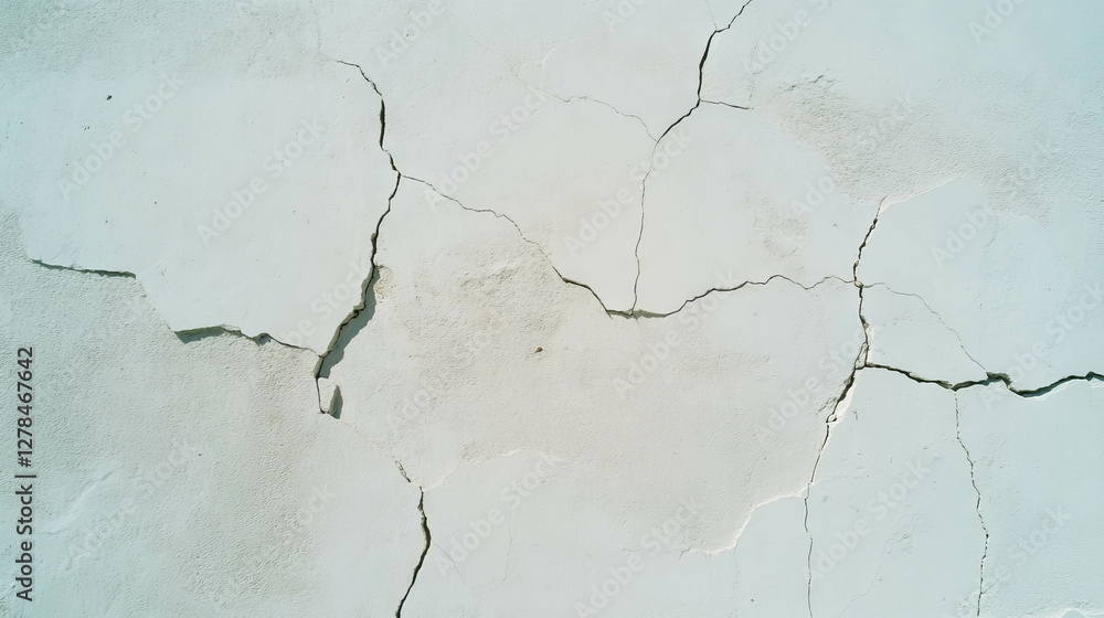 Textured dry mud wall with deep cracks and rough pattern for rustic design Textured dry mud wall with deep cracks and rough pattern for rustic design