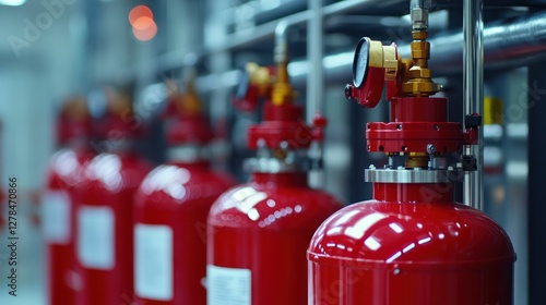 Fire suppression system, facility, safety