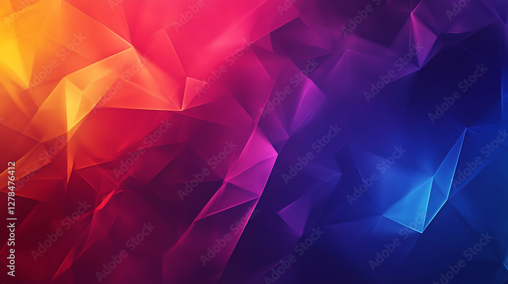 Colorful abstract geometric background representing light and geometric shapes Colorful abstract geometric background representing light and geometric shapes