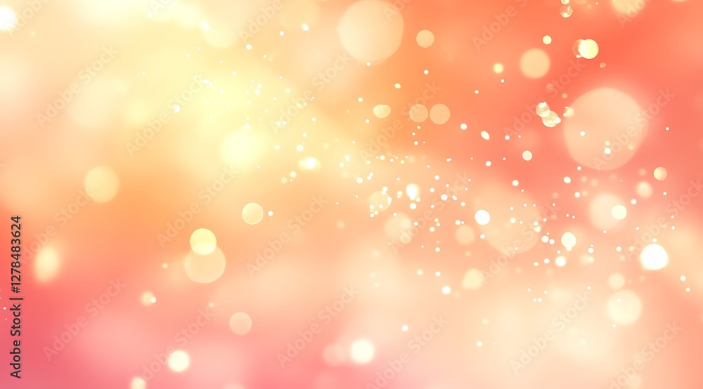 Obraz premium Abstract background in light orange and pink shades