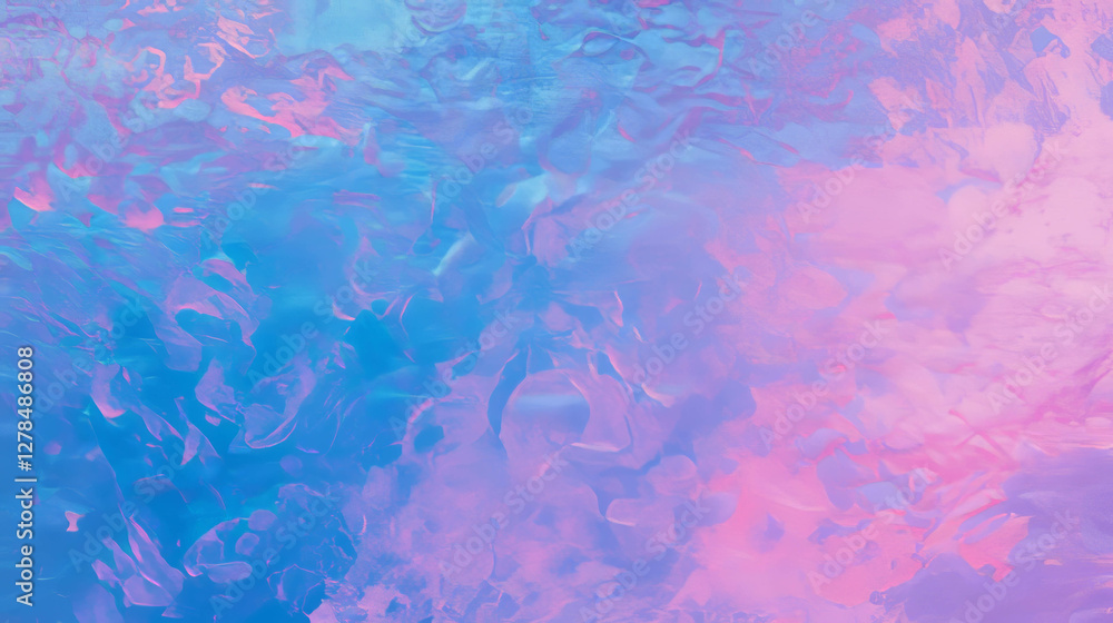 Iridescent violet wall texture with blue and pink hues for creative background design Iridescent violet wall texture with blue and pink hues for creative background design