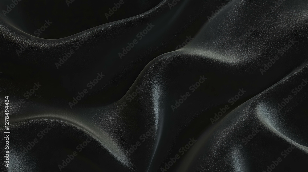Obraz premium Matte black subtle texture for interior design background and modern decor