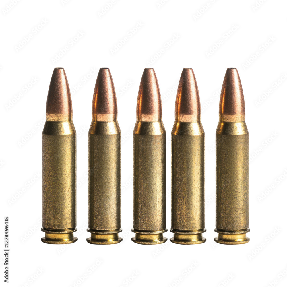 Bullets isolated on a Transparent background, Bullets isolated on a Transparent background,