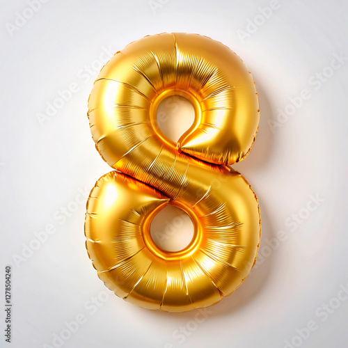 golden number eight photo