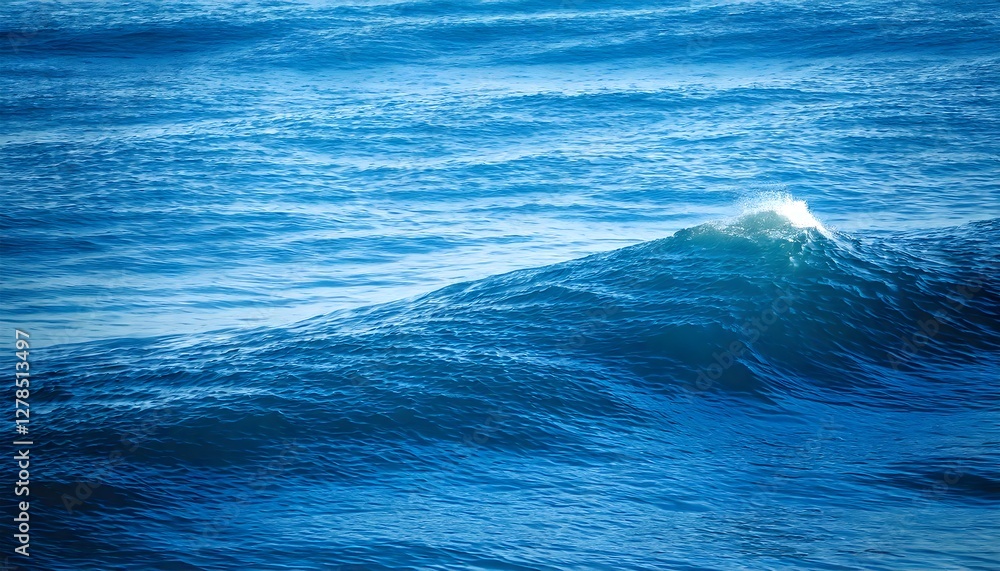 Fototapeta premium Soft light blue ocean waves with gentle ripples, calming and realistic texture, Seamless High-Quality Background