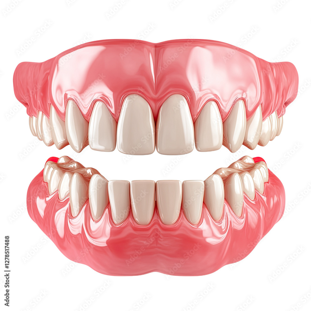 teeth, in a pink color on a Transparent background, teeth, in a pink color on a Transparent background,