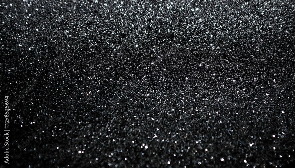 Obraz premium black glitter texture abstract background