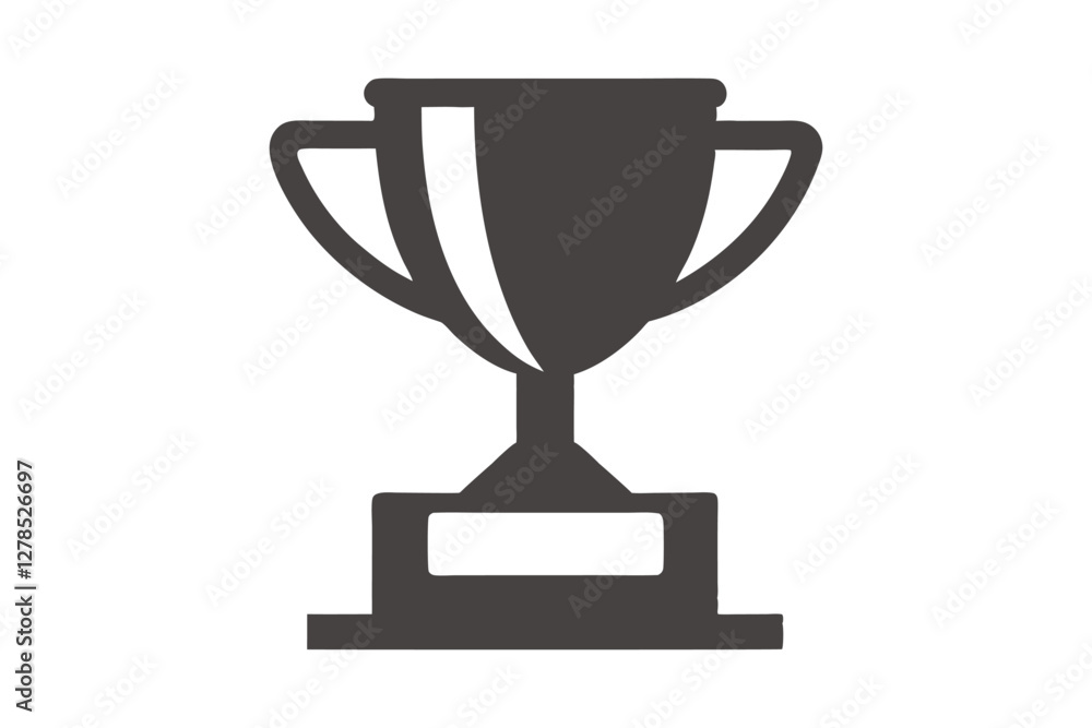 gold cup isolated on white background gold cup isolated on white background