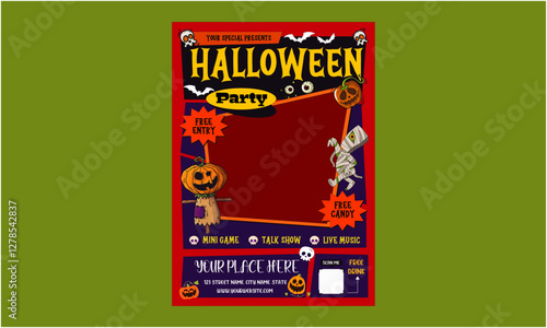 Halloween party Flyer