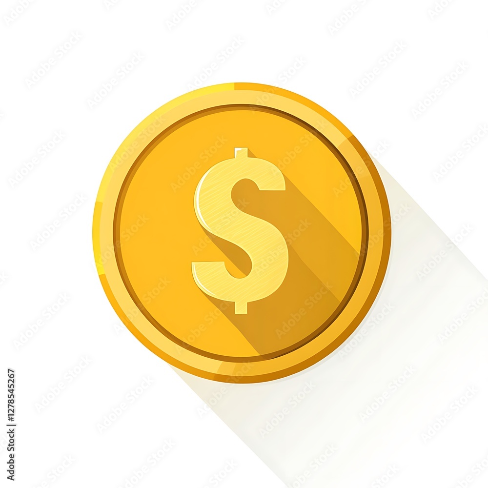 golden dollar icon golden dollar icon