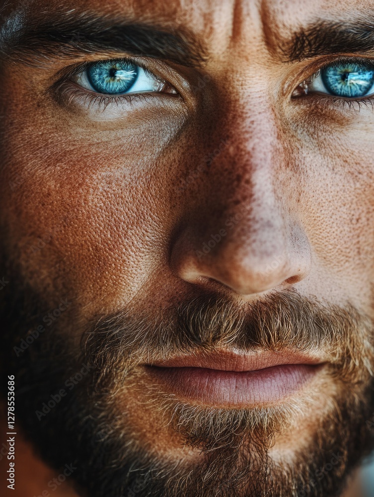 Obraz premium Blue Eyed Man