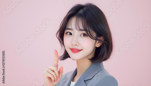 ファンタジーストーリー（ブロッサムピンクの色彩を纏った女性）