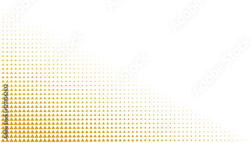 abstract triangle halftone background vector