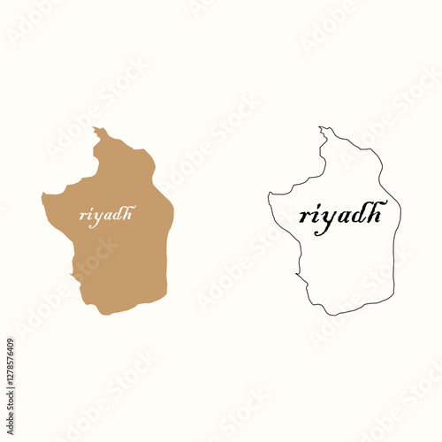 map of the city of riyadh saudi arabia