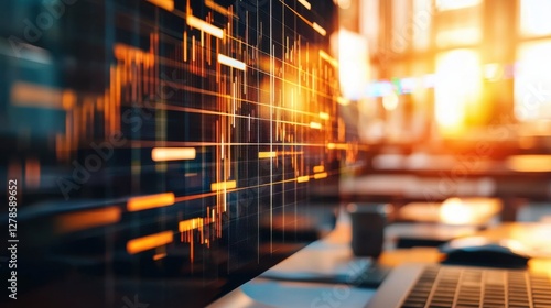 Well-Structured Gantt Chart Displayed on Computer Screen