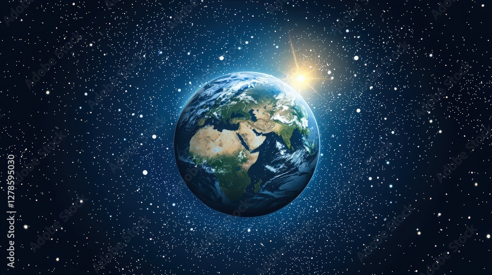 Obraz premium earth in space 